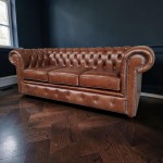 Vintage Leather Classic 3 Seater Sofa